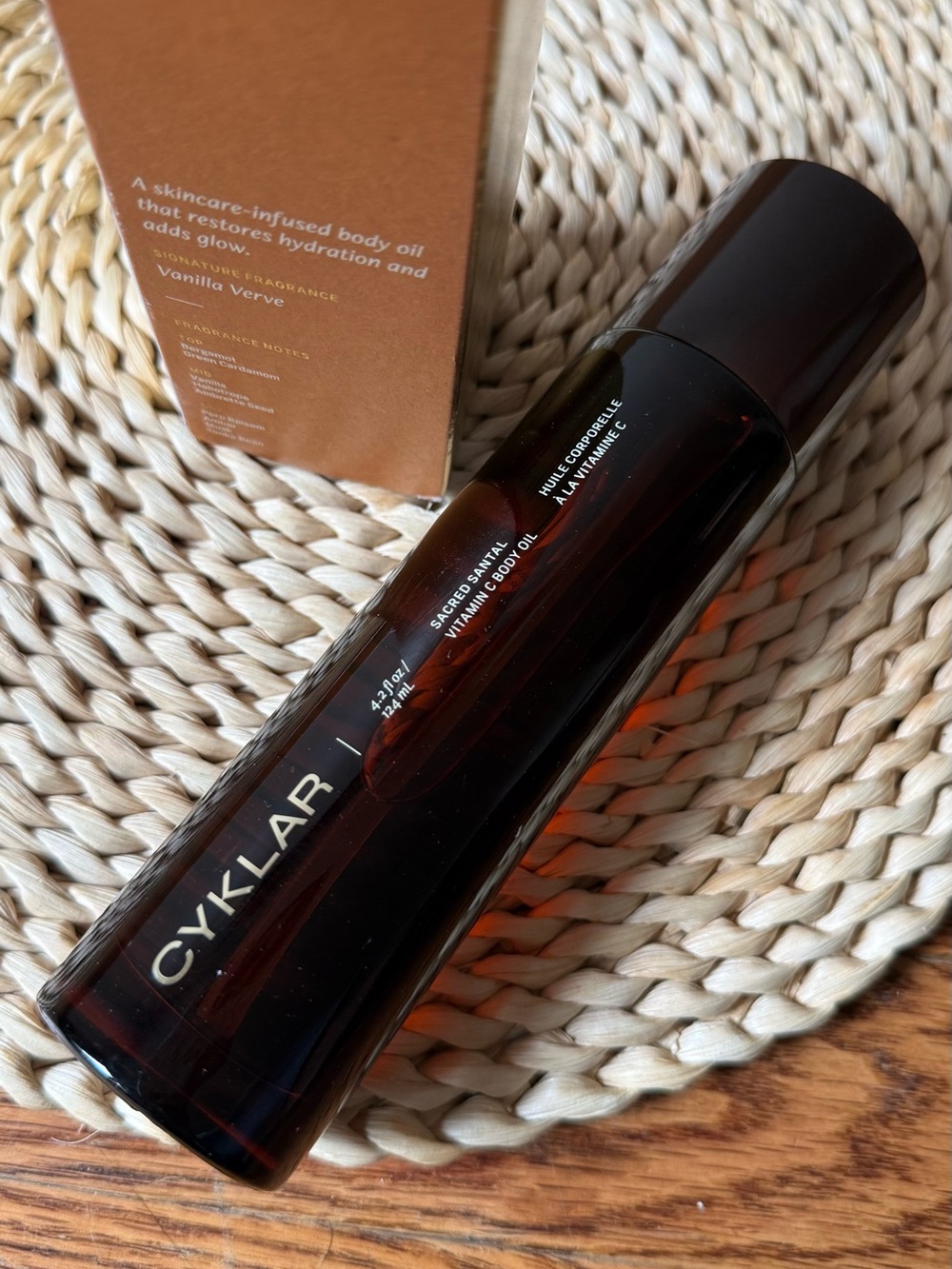 CYKLAR
Vanilla Verve Vitamin C Body Oil
4,2 fl oz/124 ml